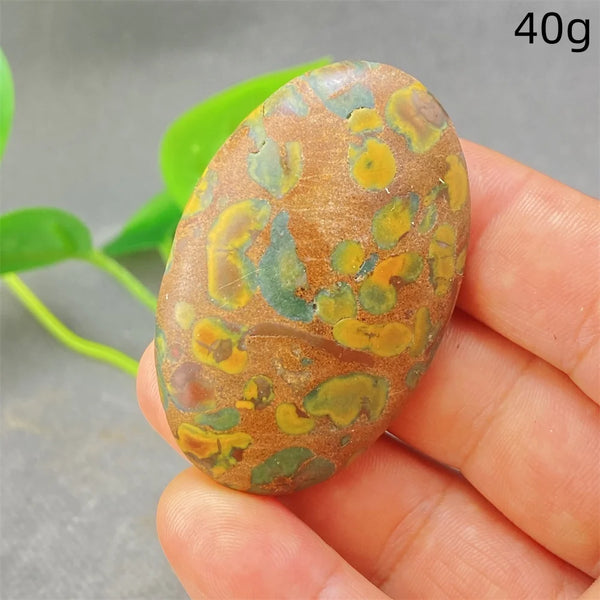 Green Rainforest Palm Stone-ToShay.org