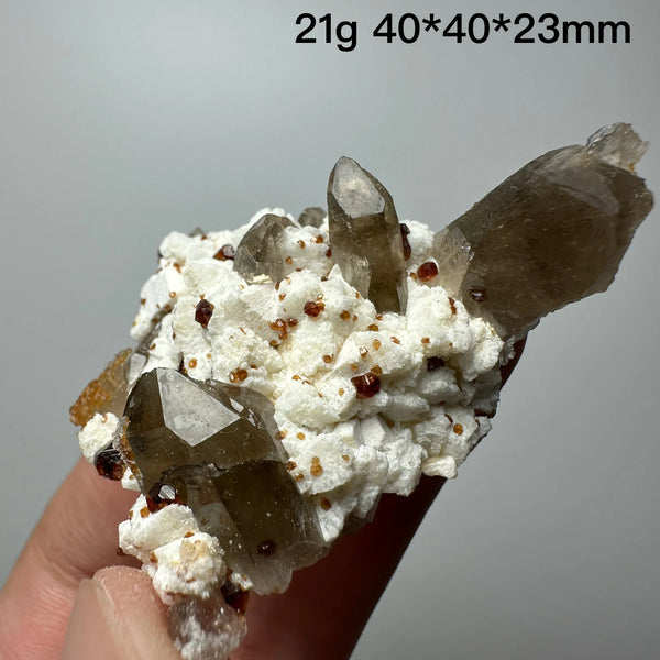 Smokey Tea Crystal Cluster-ToShay.org