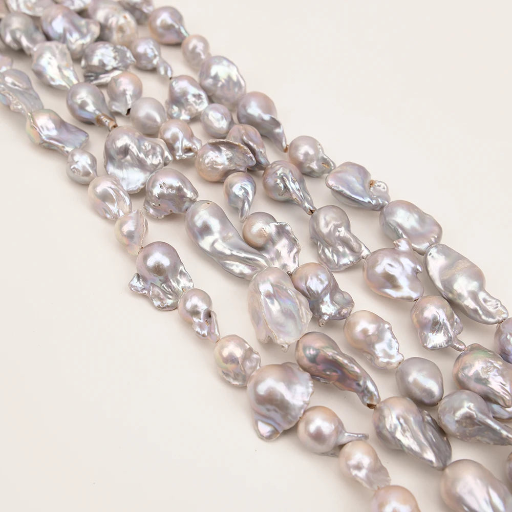 Grey Pearl Beads-ToShay.org