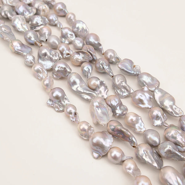 Grey Pearl Beads-ToShay.org