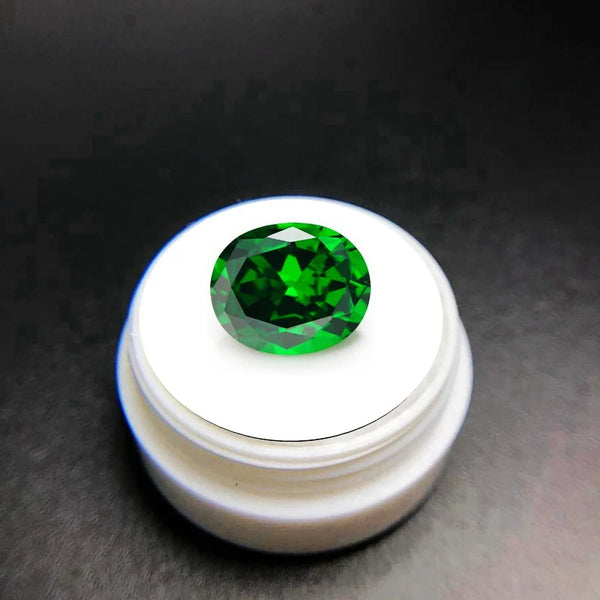 Green Crystal Cut Emerald-ToShay.org