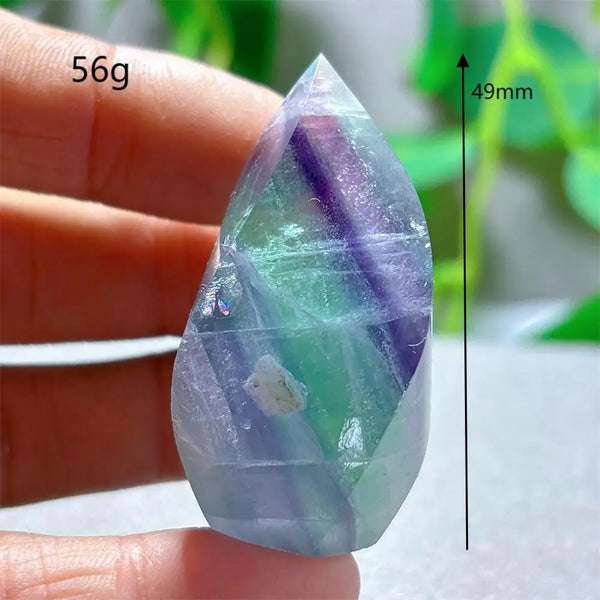 Rainbow Fluorite Flame-ToShay.org