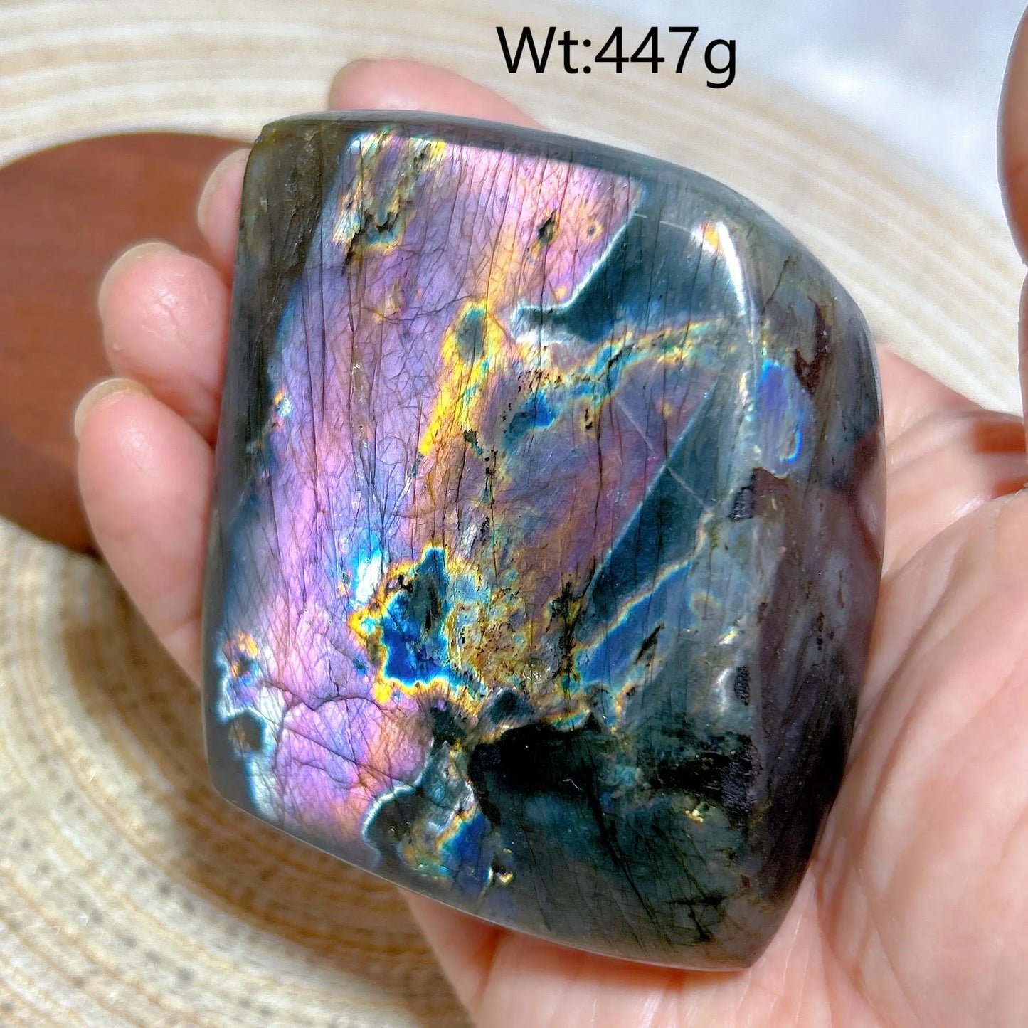 Blue Purple Labradorite Stones-ToShay.org