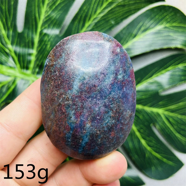 Ruby Sapphire Palm Stone-ToShay.org