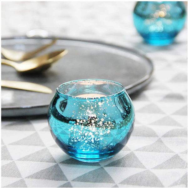 Mercury Glass Tealight Holders-ToShay.org