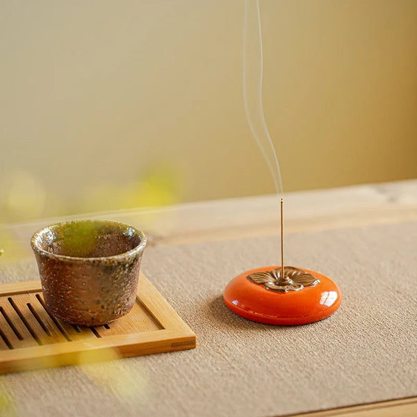 Persimmon Incense Holder-ToShay.org