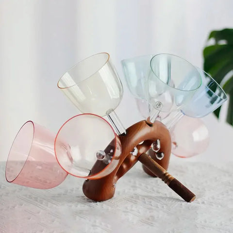 Chakra Clear Crystal Handle Bowl-ToShay.org