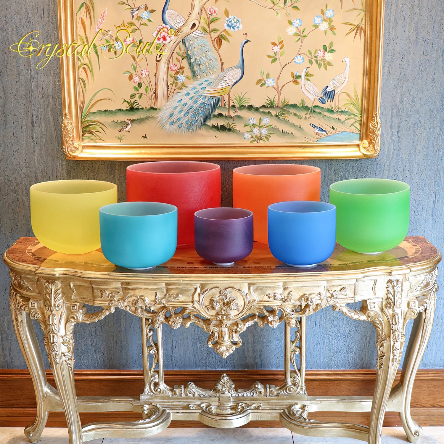 Chakra Crystal Singing Bowls-ToShay.org