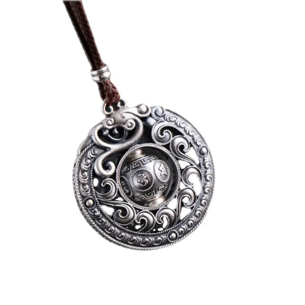 Silver Mantra Pendant-ToShay.org