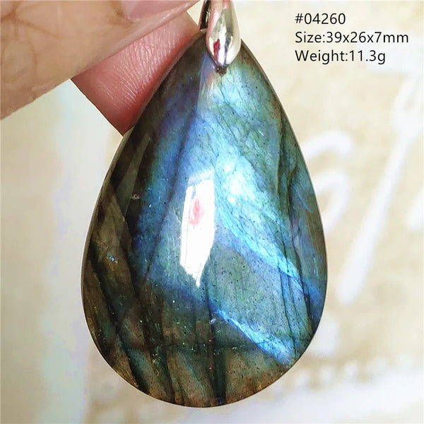 Blue Light Labradorite Pendant-ToShay.org