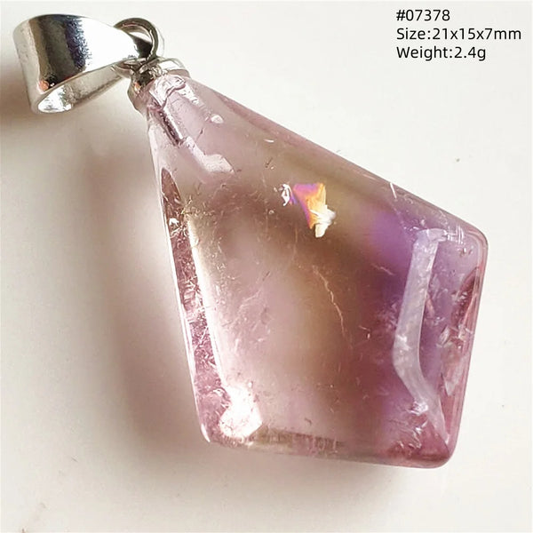 Purple Yellow Ametrine Pendant-ToShay.org
