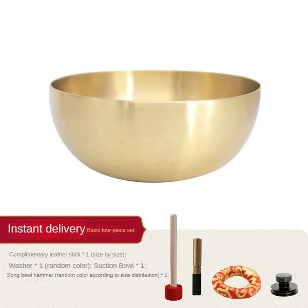 Tibetan Copper Singing Bowl-ToShay.org