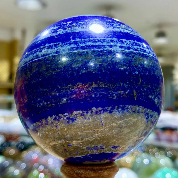 Blue Lapis Lazuli Ball-ToShay.org