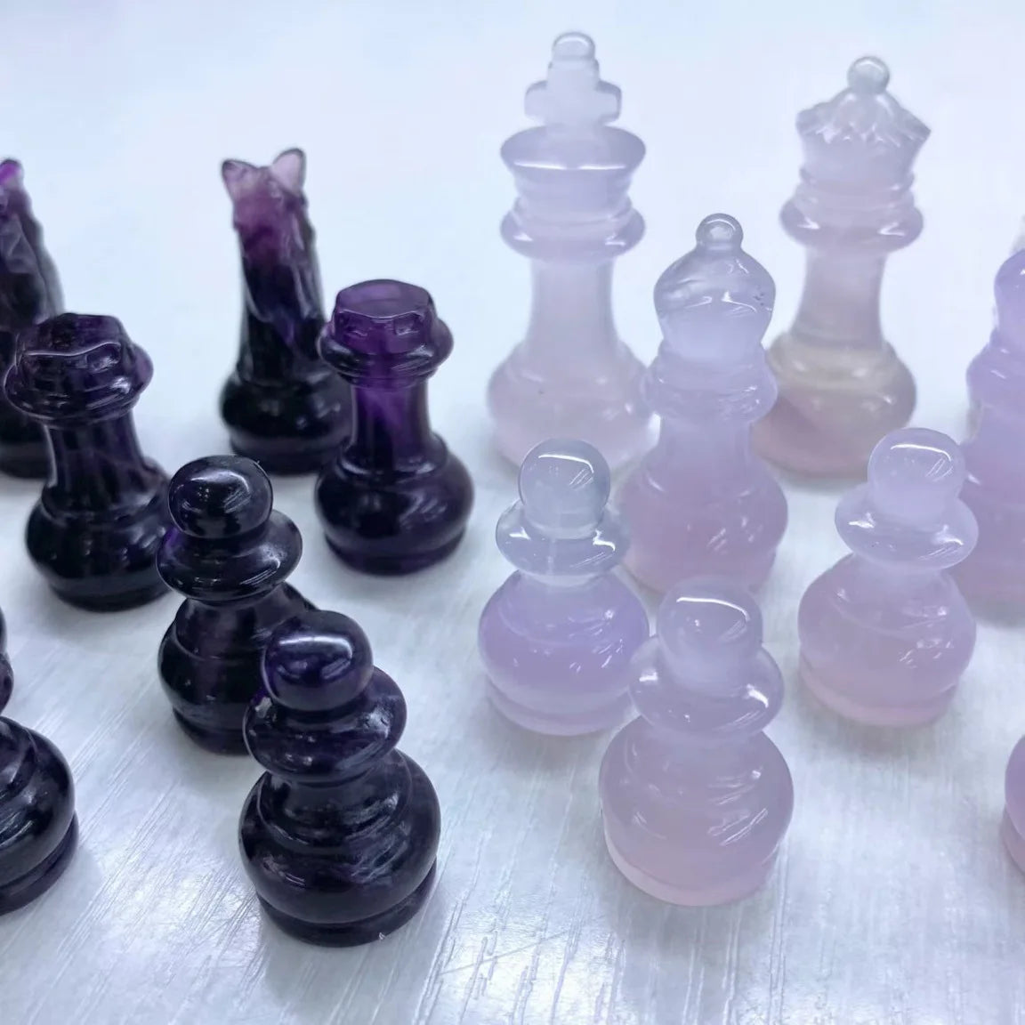 Rainbow Fluorite Figurines-ToShay.org
