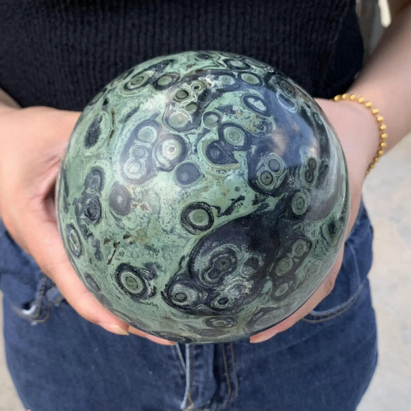 Green Kambaba Jasper Ball-ToShay.org