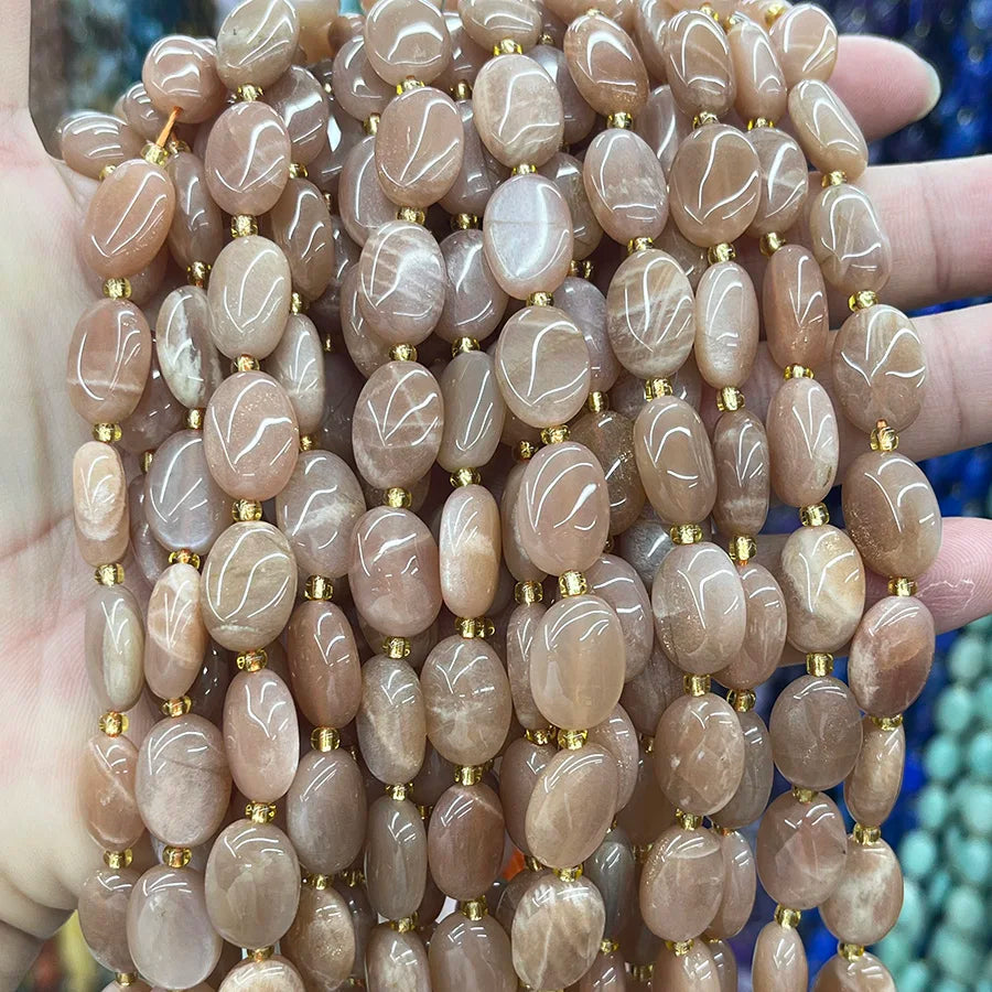 Caramel Sunstone Beads-ToShay.org