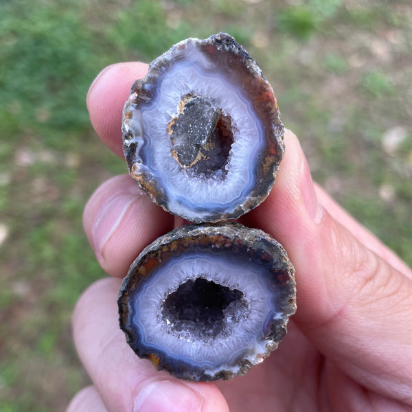 Mixed Agate Geode Egg-ToShay.org