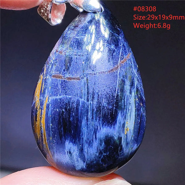 Blue Pietersite Pendant-ToShay.org