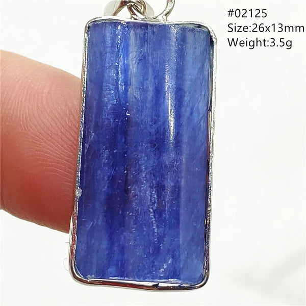 Blue Kyanite Cat Eye Pendant-ToShay.org