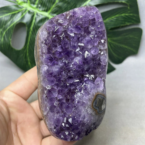 Purple Amethyst Crystal Cluster-ToShay.org
