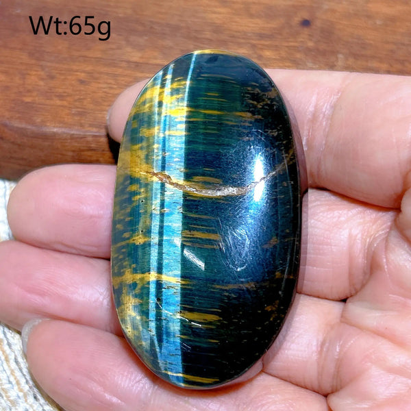 Blue Yellow Tiger Eye Stone-ToShay.org
