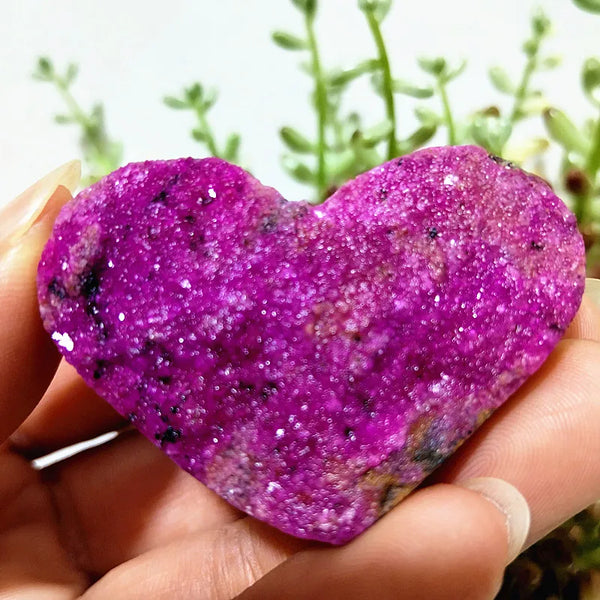 Pink Cobalt Calcite Heart-ToShay.org