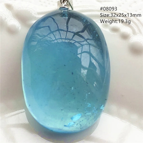 Blue Aquamarine Pendant-ToShay.org