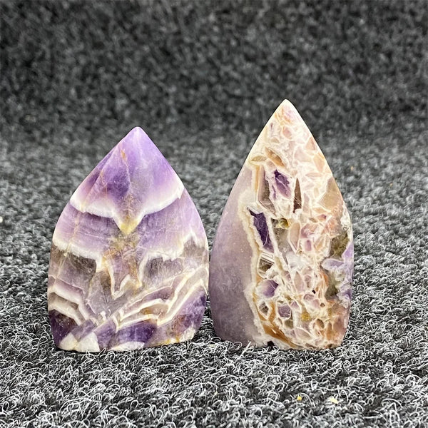 Purple Amethyst Crystal Torch-ToShay.org