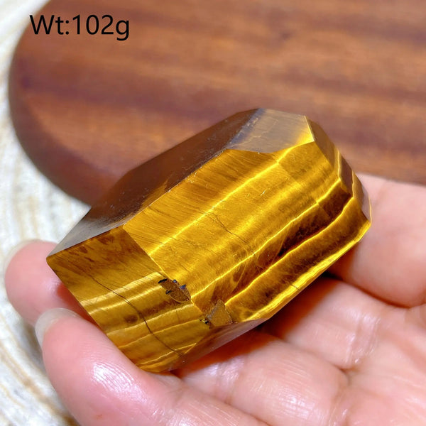 Blue Yellow Tiger Eye Stone-ToShay.org