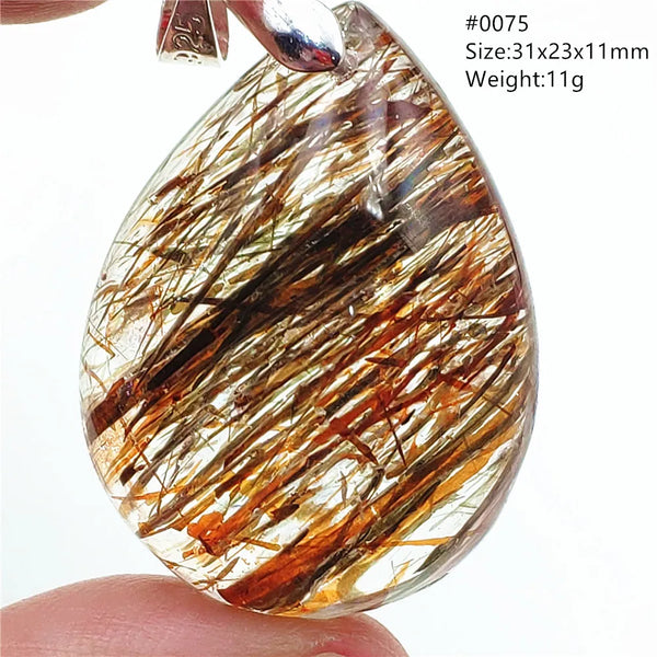 Black Gold Rutilated Quartz-ToShay.org