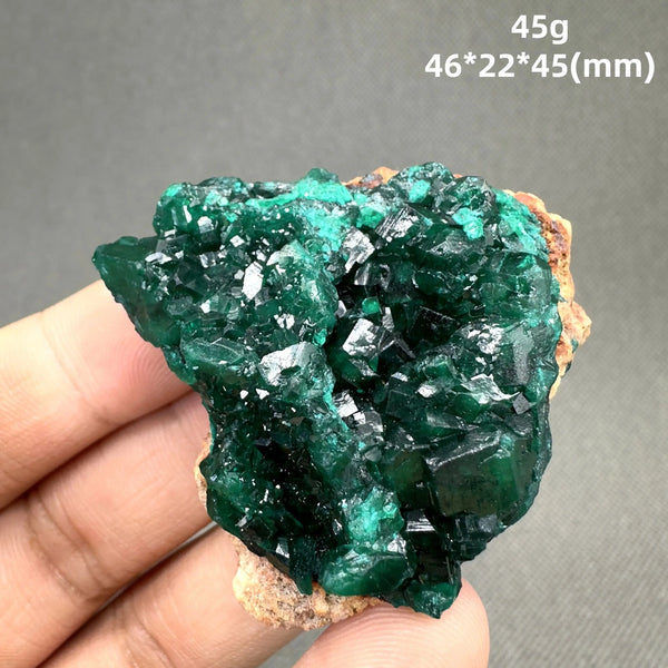 Green Dioptase Quartz-ToShay.org