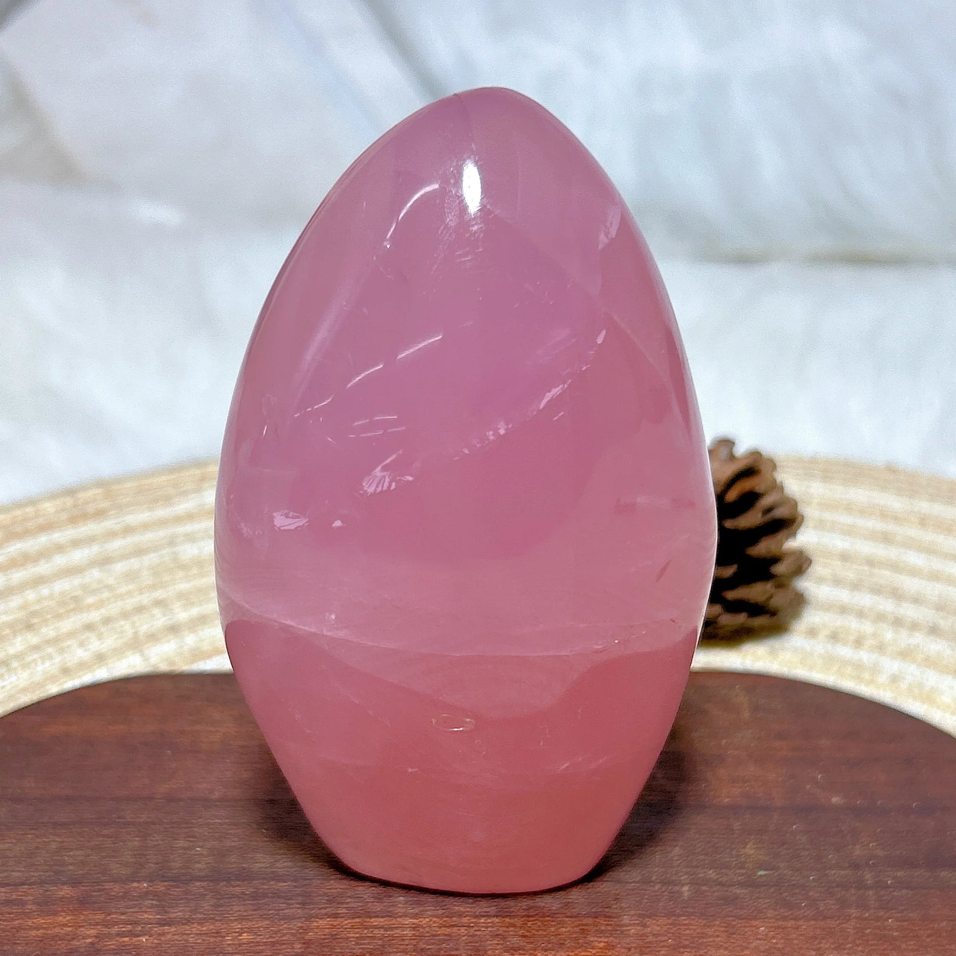 Pink Rose Quartz Flame-ToShay.org