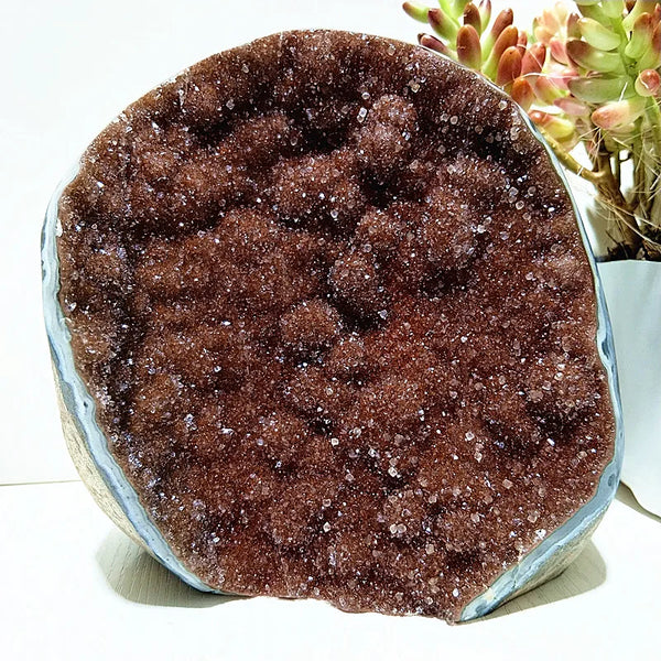 Purple Amethyst Geode Cluster-ToShay.org