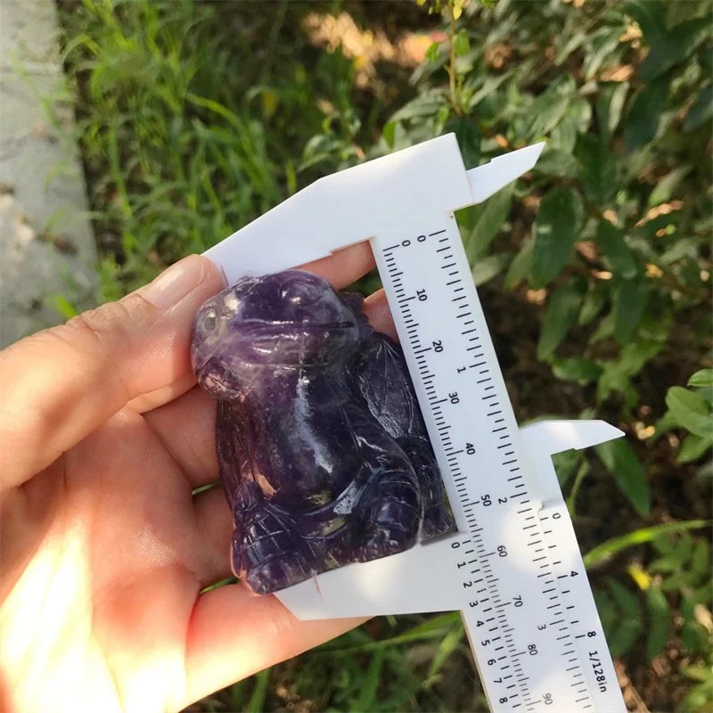 Purple Lepidolite Dragon-ToShay.org