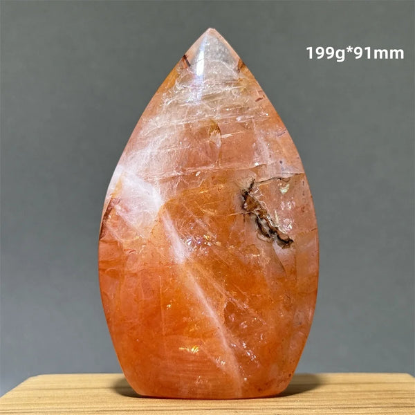 Red Glue Flower Crystal-ToShay.org