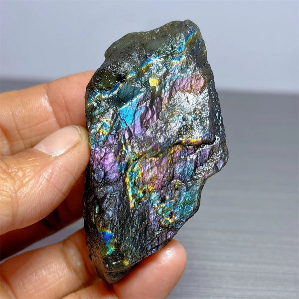 Blue Rainbow Labradorite Crystal-ToShay.org