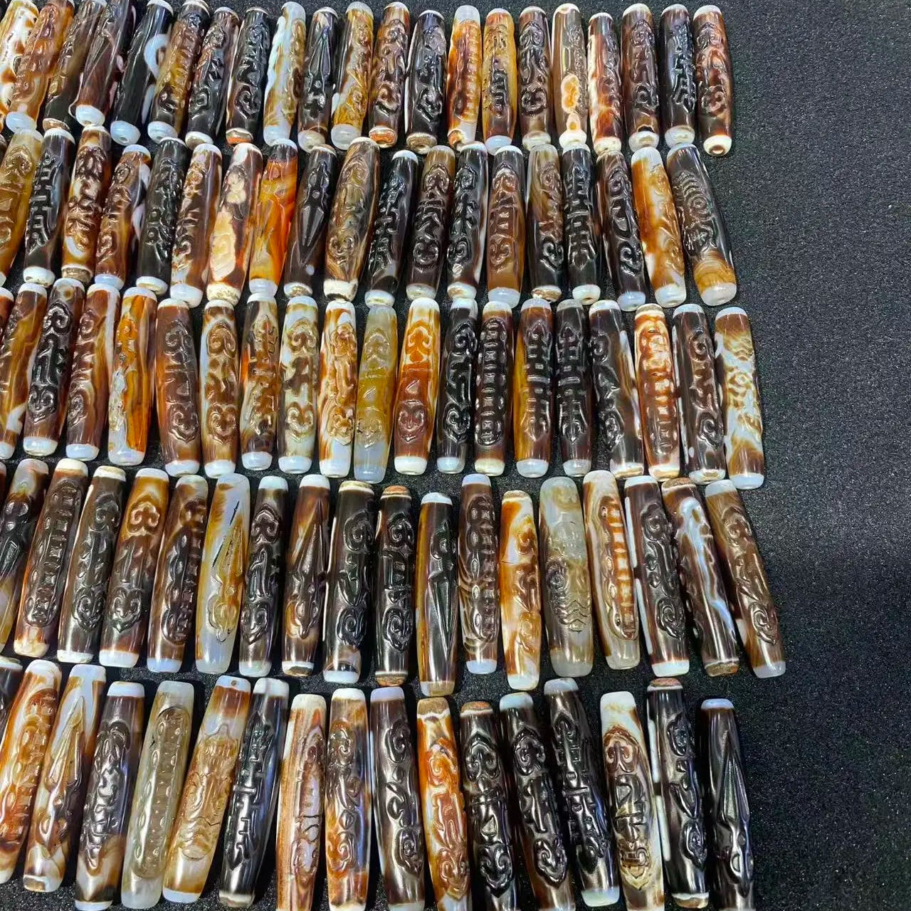 Tibetan Agate Eyes Dzi-ToShay.org
