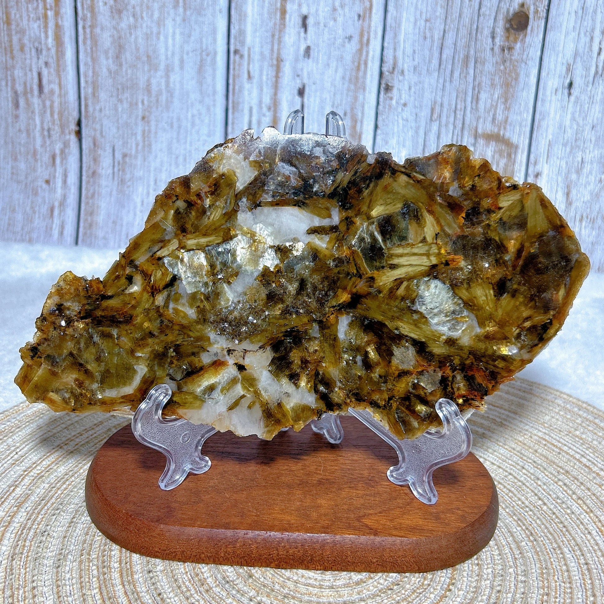 Gold Flash Phlogopite Mica Stone-ToShay.org