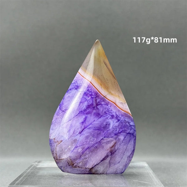 Purple Agate Torch-ToShay.org