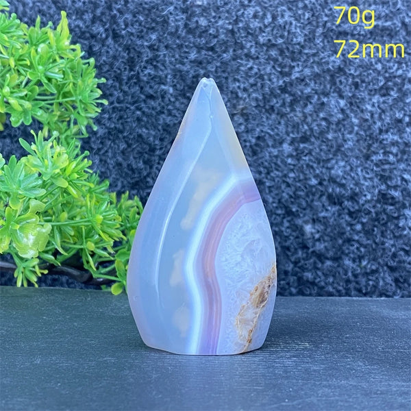Blue Lace Agate Flame-ToShay.org