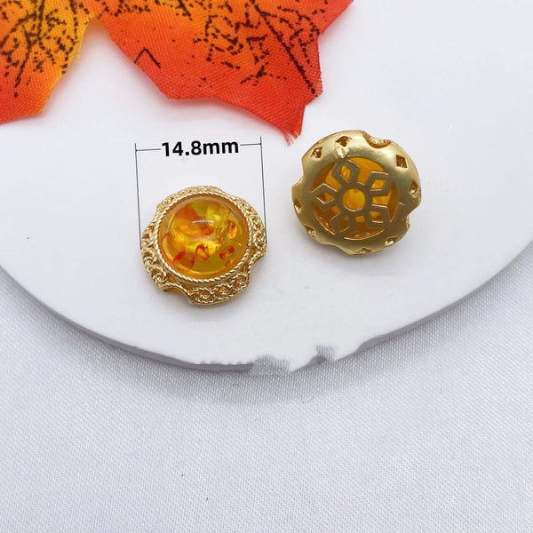 Yellow Beeswax Bead-ToShay.org