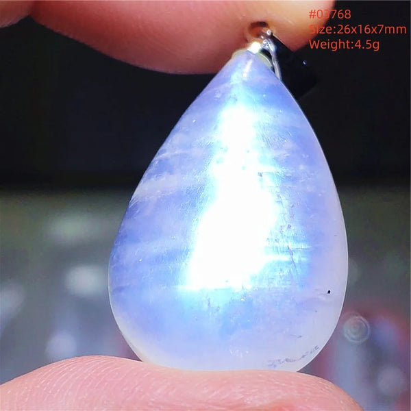 Blue Light Moonstone Pendant-ToShay.org