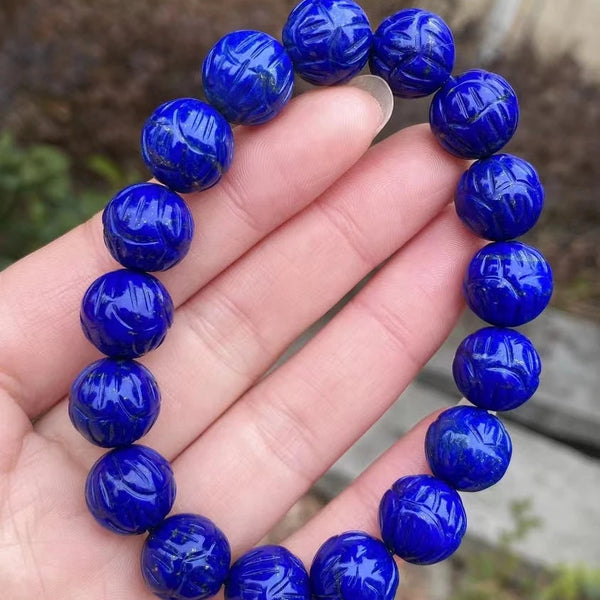 Blue Lapis Lazuli Bracelet-ToShay.org