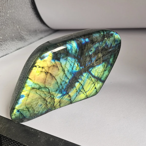 Blue Labradorite Crystal-ToShay.org