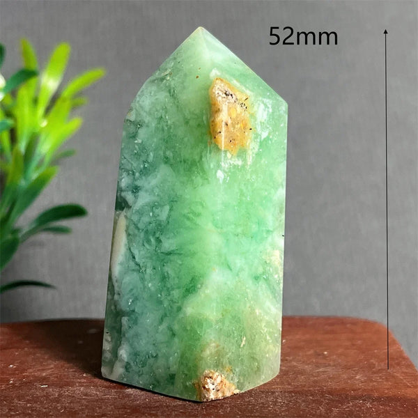 Green Jade Crystal Tower-ToShay.org