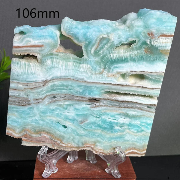 Blue Hemimorphite Slab-ToShay.org