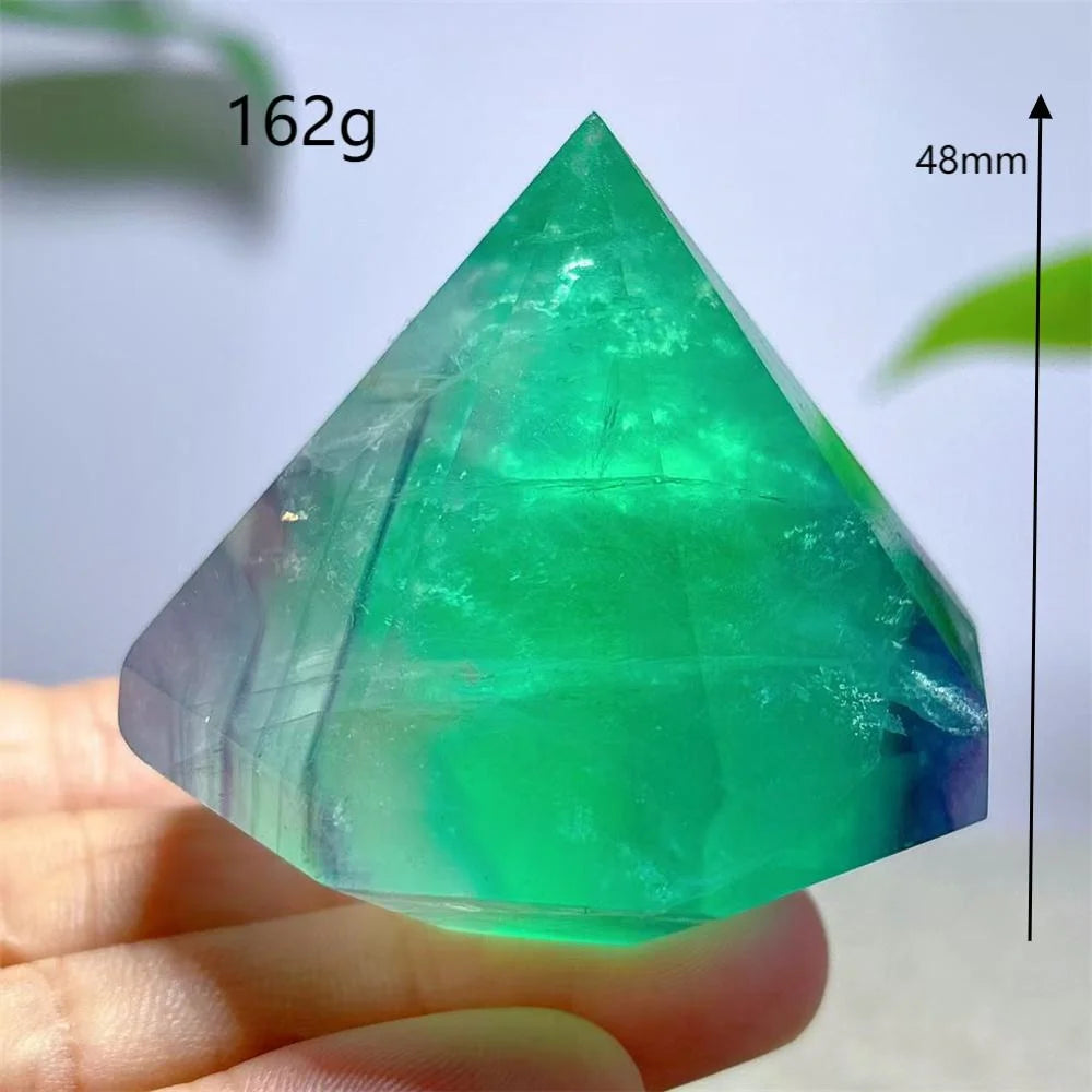 Rainbow Fluorite Diamond-ToShay.org