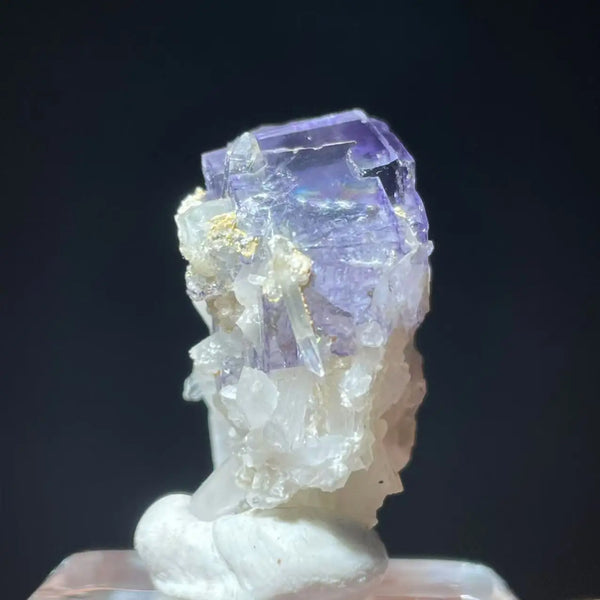 Purple Fluorite Mica Crystal-ToShay.org