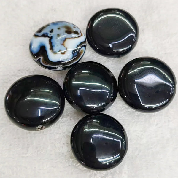 Black White Plate Eye Agate-ToShay.org