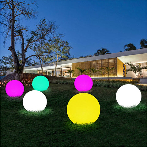 Garden Ball LED Lights-ToShay.org